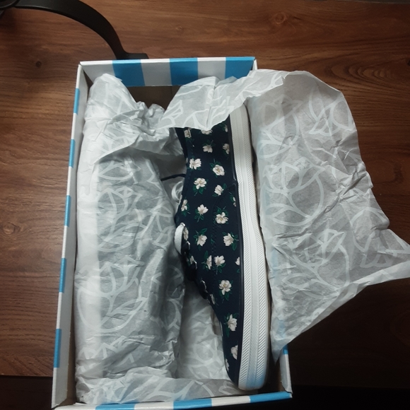 Keds Navy Draper James Champion Magnolia Sneaker - Picture 12 of 12